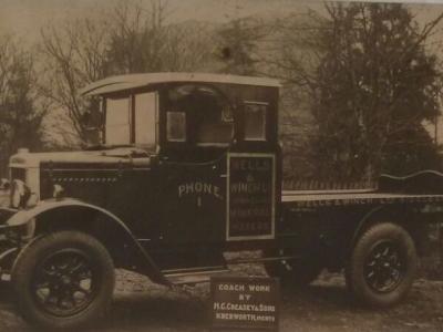 Flatbed for Wells & Winch Mineral Waters