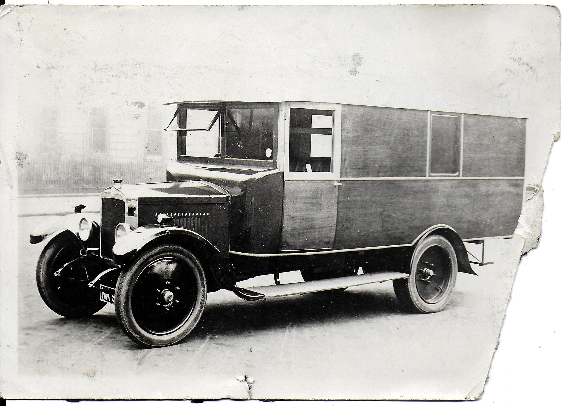 First Van Early Wooden Panelled Van | H G Creasey & Sons